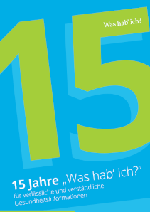 Broschüre zum 15. Geburtstag